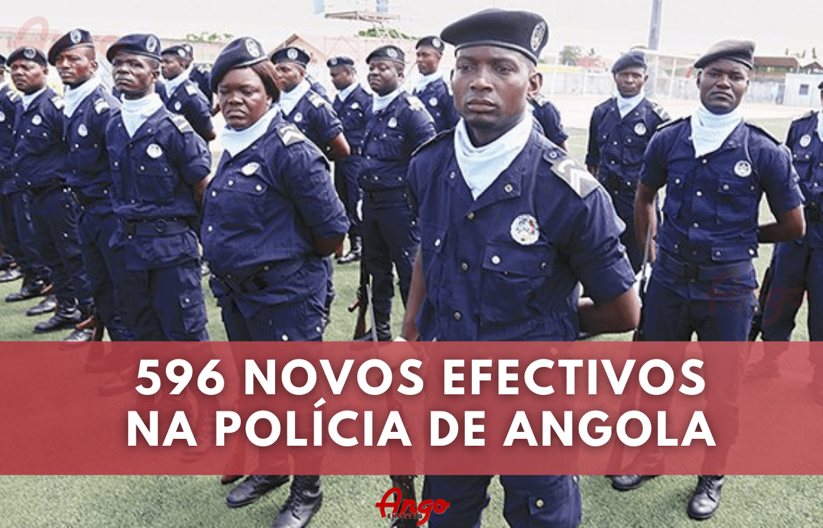 Polícia Nacional reforçada com 596 novos efectivos
