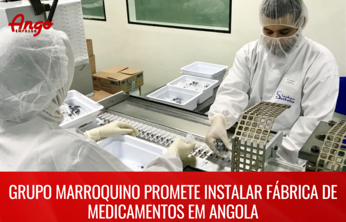 Fábrica de medicamentos em Angola a caminho