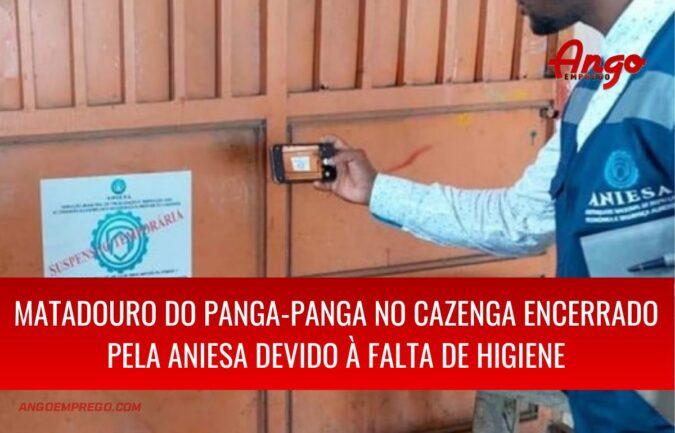 Matadouro do Panga-Panga no Cazenga encerrado pela ANIESA devido à falta de higiene