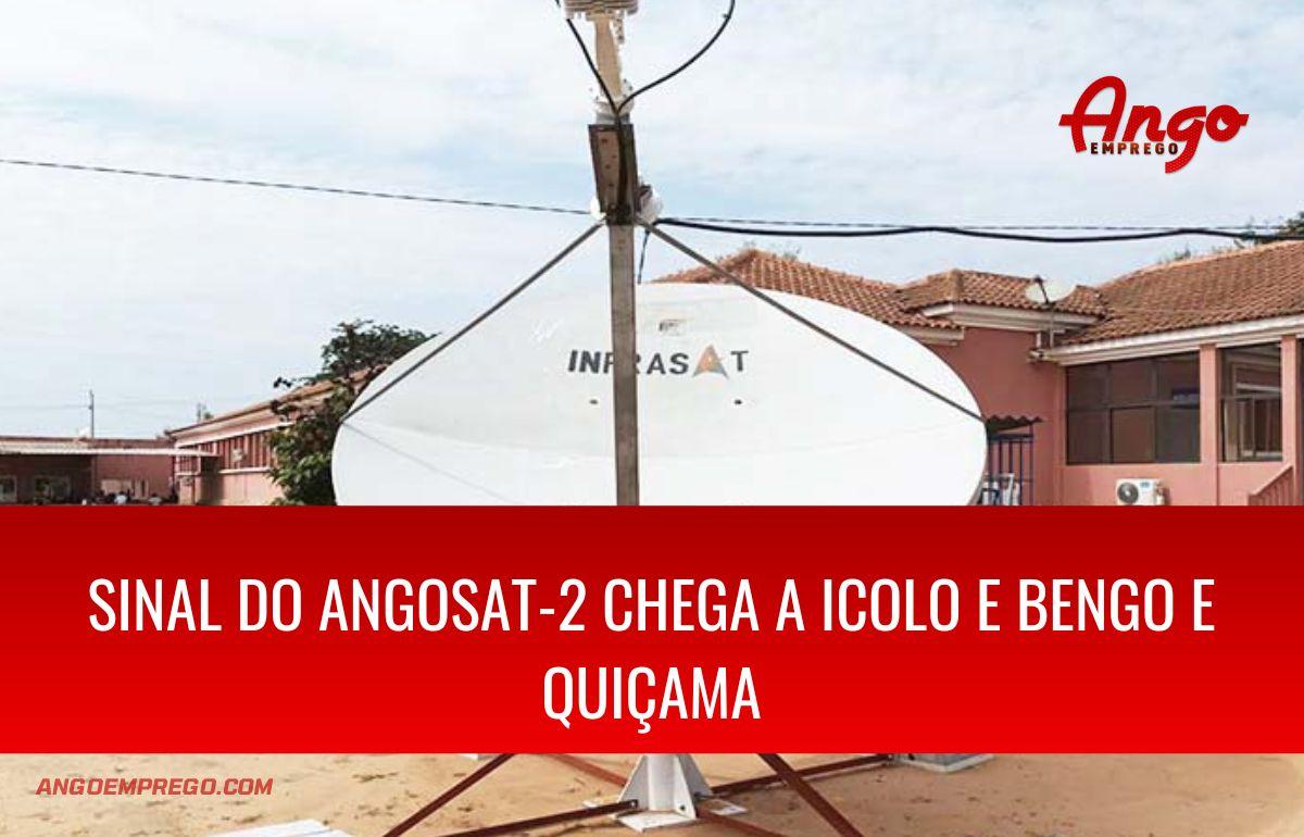 Sinal do Angosat-2 chega a Icolo e Bengo e Quiçama