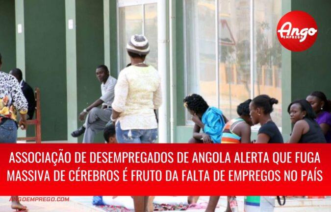 Associação de Desempregados de Angola alerta sobre causa de fuga massiva de cérebros do país