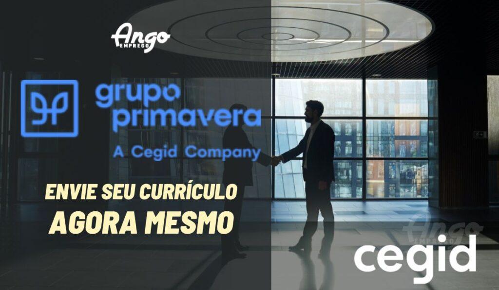 Grupo Primavera agora é Cegid: ENVIE sua Candidatura Espontânea AGORA