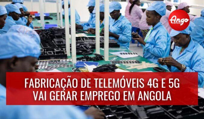 Fábrica de telemóveis em Angola pretende recrutar mais de 200 funcionários