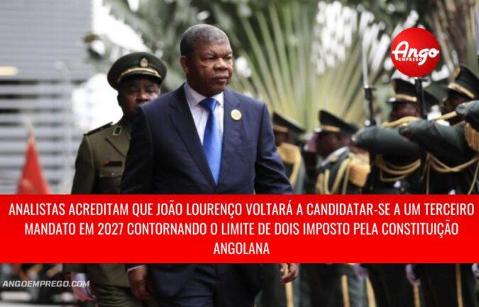 Presidente angolano poderá concorrer a um terceiro mandato desrespeitando a constituição