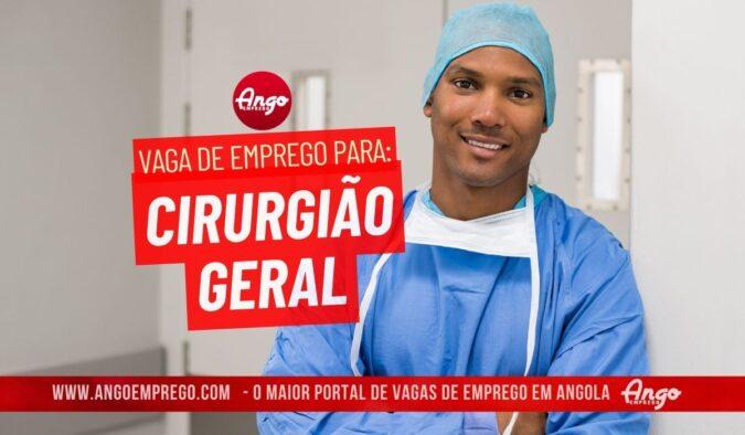 Oportunidade de Emprego: Cirurgião Geral no Centro Médico da Corimba