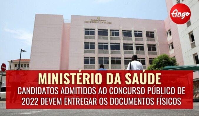 MINISTÉRIO DA SAÚDE: Documentos Obrigatórios para os Candidatos admitidos ao Concurso Público de 2022